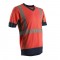 Φωσφορούχα κοντομάνικη μπλούζα KOMO 7KOMR Coverguard Κόκκινο