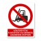 Πινακίδα Απαγόρευσης με Τίτλο - Απαγορεύεται η Είσοδος σε Οχήματα Διακίνησης A07-T αλουμίνιο 160mm x 200mm
