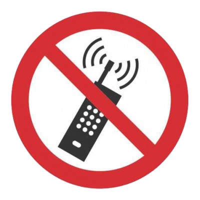Σήμα Ασφαλείας: Απαγορεύεται Η Χρήση Κινητών Τηλεφώνων A13