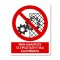 Πινακίδες Απαγόρευσης με Τίτλο - Μην Αφαιρείτε τα Προστατευτικά A14-T