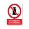 Πινακίδες Απαγόρευσης με Τίτλο - Μην Τοποθετείτε Βαριά Αντικείμενα A46-T