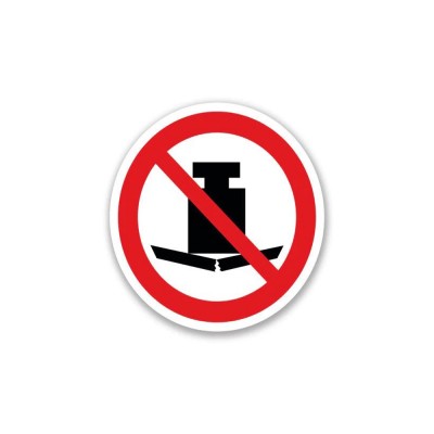 Σήμα Ασφαλείας: Μην Τοποθετείτε Βαριά Αντικείμενα A46