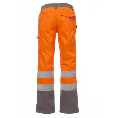 Φωσφορούχο ανακλαστικό χειμερινό παντελόνι εργασίας CHARTER POLAR Payper Πορτοκαλί-γκρι