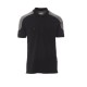 Κοντομάνικη μπλούζα Polo COMPANY Payper Μαύρο