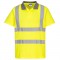 Φωσφορούχα κοντομάνικη μπλούζα πόλο EC10 Portwest Κίτρινη