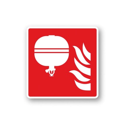 Σήμα Ασφαλείας: Πυροσβεστήρας Οροφής F15