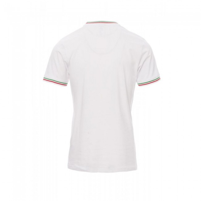 Κοντομάνικη μπλούζα T-Shirt FLAG Payper Λευκό-Ιταλία