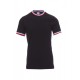 Κοντομάνικη μπλούζα T-Shirt FLAG Payper Μαύρο-Γαλλία