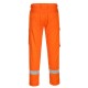 Πυρίμαχο παντελόνι Stretch Bizflame FR401 Portwest Πορτοκαλί