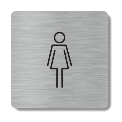 Πινακίδα Εσωτερικού Χώρου WC Γυναικών HTA90