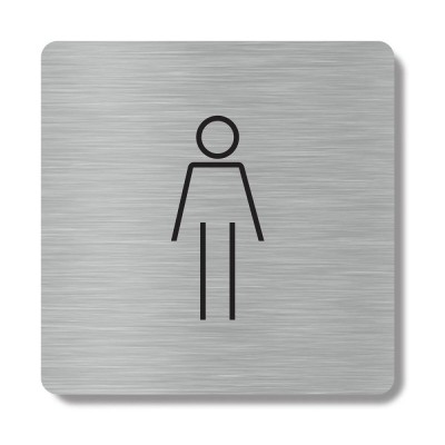 Πινακίδα Εσωτερικού Χώρου WC Ανδρών HTA91