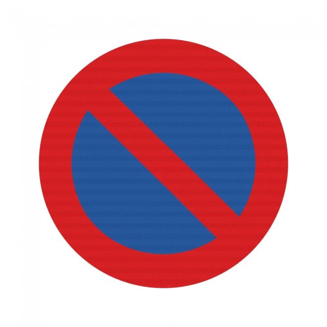 Πινακίδα Απαγορεύεται Η Στάση Ρ40 - K09