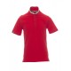Βαμβακερή κοντομάνικη μπλούζα Polo NATION Payper Κόκκινο-Ιταλία
