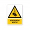 Πινακίδα Προειδοποίησης με Τίτλο - Αιωρούμενα Φορτία P06-T