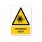 Πινακίδα Προειδοποίησης με Τίτλο - Ακτινοβολία Λέιζερ P10-T
