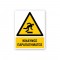 Πινακίδα Προειδοποίησης με Τίτλο - Κίνδυνος Παραπατήματος P14-T