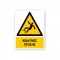 Πινακίδα Προειδοποίησης με Τίτλο - Κίνδυνος Πτώσης P15-T