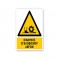 Πινακίδα Προειδοποίησης με Τίτλο - Κίνδυνος Εγκλωβισμού Άκρων P26-T