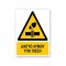 Πινακίδα Προειδοποίησης με Τίτλο - Δίκτυο Ατμού Υπό Πίεση P49-T
