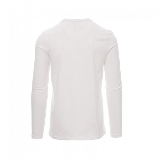 Μακρυμάνικη βαμβακερή μπλούζα PINETA Payper Λευκό