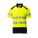Φωσφορούχα κοντομάνικη μπλούζα Polo ROAD Payper Κίτρινο-navy