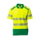 Φωσφορούχα κοντομάνικη μπλούζα Polo ROAD Payper Κίτρινο-πράσινο