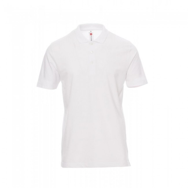 Κοντομάνικη μπλούζα Polo ROME Payper Λευκό