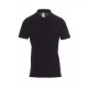 Κοντομάνικη μπλούζα Polo ROME Payper Μαύρο