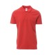 Κοντομάνικη μπλούζα Polo ROME Payper Κόκκινο