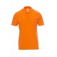 Κοντομάνικη μπλούζα Polo ROME Payper Πορτοκαλί