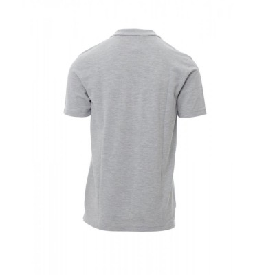 Κοντομάνικη μπλούζα Polo ROME Payper Melange Grey
