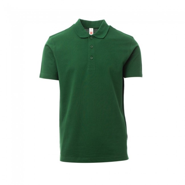 Κοντομάνικη μπλούζα Polo ROME Payper Πράσινο σκούρο