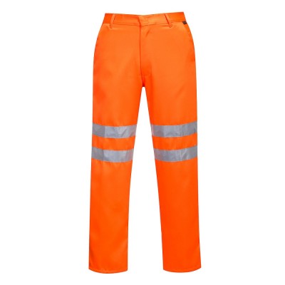 Φωσφορούχο παντελόνι εργασίας RT45 Portwest Πορτοκαλί