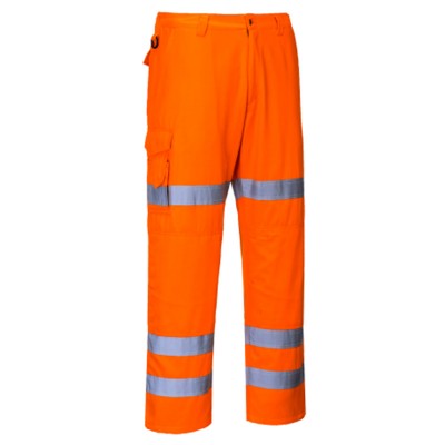 Φωσφορούχο παντελόνι εργασίας RT49 Portwest Πορτοκαλί