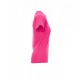 Αθλητικό γυναικείο κοντομάνικο μπλουζάκι t-shirt DRY-TECH RUNNER LADY Payper Ροζ φωσφορούχο