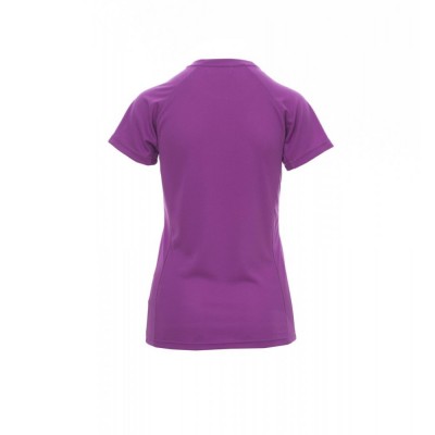 Αθλητικό γυναικείο κοντομάνικο μπλουζάκι t-shirt DRY-TECH RUNNER LADY Payper Μωβ