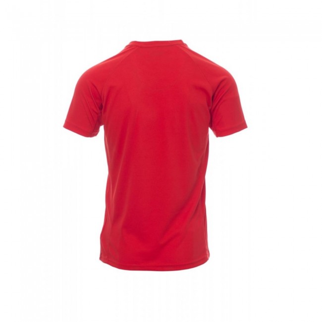 Αθλητικό κοντομάνικο μπλουζάκι t-shirt DRY-TECH RUNNER Payper Κόκκινο