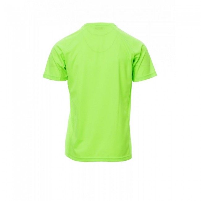Αθλητικό κοντομάνικο μπλουζάκι t-shirt DRY-TECH RUNNER Payper Πράσινο φωσφορούχο