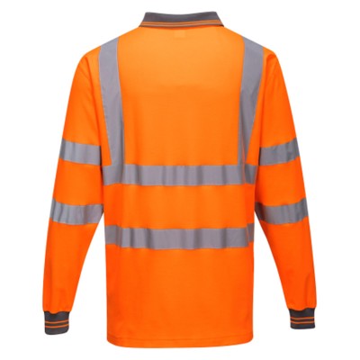 Φωσφορούχα μπλούζα εργασίας πόλο S271 Portwest Πορτοκαλί