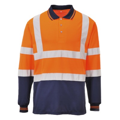 Φωσφορούχα μπλούζα εργασίας πόλο S279 Portwest Πορτοκαλί