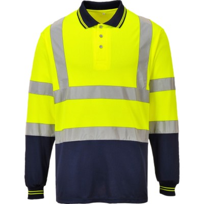 Φωσφορούχα μπλούζα εργασίας πόλο S279 Portwest Κίτρινη