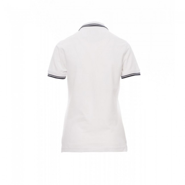 Γυναικεία κοντομάνικη μπλούζα Polo SKIPPER LADY Payper Λευκό-navy
