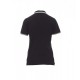 Γυναικεία κοντομάνικη μπλούζα Polo SKIPPER LADY Payper Μαύρο-λευκό