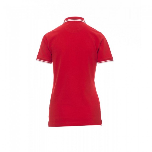 Γυναικεία κοντομάνικη μπλούζα Polo SKIPPER LADY Payper Κόκκινο