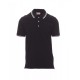 Κοντομάνικη μπλούζα Polo SKIPPER Payper Μαύρο