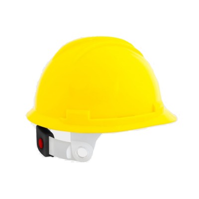 Κράνος ασφαλείας χωρίς οπές με κουμπί BBU SP300P Stenso Κίτρινο