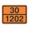 Πινακίδα Ένδειξης Επικινδυνότητας Φορτίου 300x400mm - T07