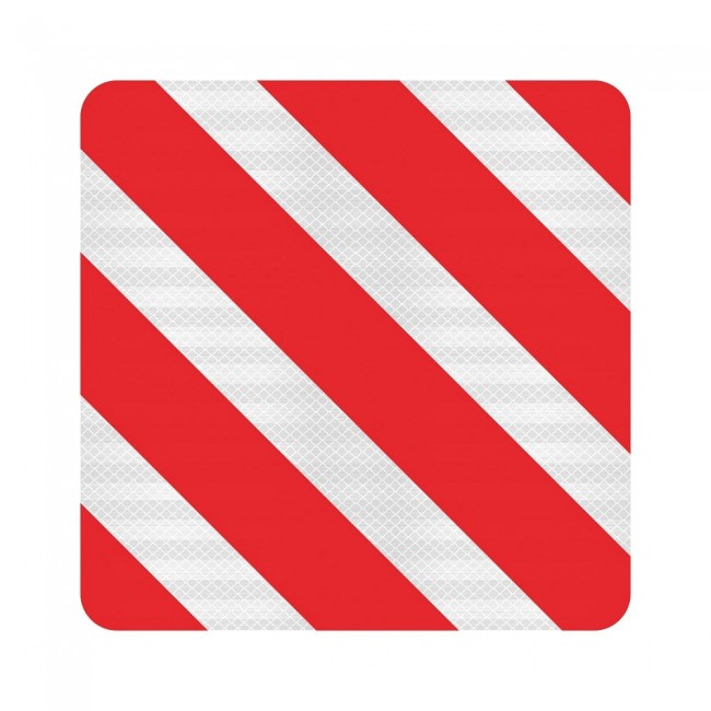 Ανακλαστική Πινακίδα Σήμανσης Φορτίων Αριστερή - 400x400 - T33