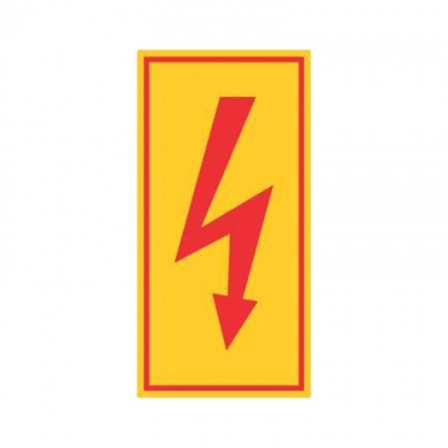 Σήμα Ασφαλείας: Κίνδυνος Ηλεκτροπληξίας - V01
