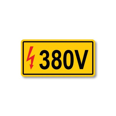 Σήμα Ασφαλείας: 380V - V03